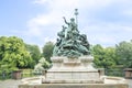 Monument Father Rhine Dusseldorf, Germany Royalty Free Stock Photo