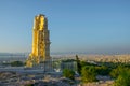 Monument of Filopappou (or Philopappou) in Athens Greece...IMAGE