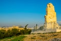 Monument of Filopappou (or Philopappou) in Athens Greece...IMAGE