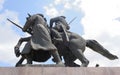 Monument `First of horsemen`-sculptor E. Vucetich