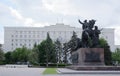 Monument `First of horsemen`-sculptor E. Vucetich