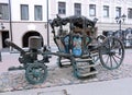 A monument in the form of a carriage of Catherine II