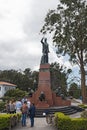 Monument of the former Costarican president Leon Cortes Castro
