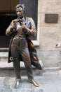 Monument of founder of masochism von Sacher-Masoch Royalty Free Stock Photo