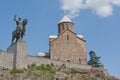 The monument the founder of Tbilisi to Vakhtang Gorgasali