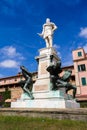 The Monument of the Four Moors in Leghorn, Italy