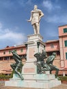 Monument of the Four Moors in Leghorn, Tuscany, Italy