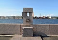 Monument fragment to Victims of political repressions. St. Petersburg