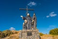 Monument of Francisco de Paola in Puerto Madryn, Argentina, Patagonia