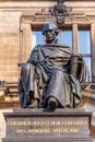 He monument of the Friedrich August Equitable, elector and king of Saxony at Dresden Regional Court Royalty Free Stock Photo