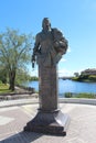 Monument of general admiral, count Fyodor Matveevich Apraksin.