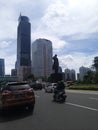 Monument of General Soedirman Royalty Free Stock Photo