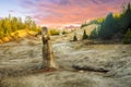 Monument Geyser Basin Spire Royalty Free Stock Photo