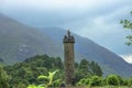 Glenfinnan Monument in Scottish Highlands