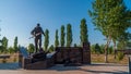 Monument - glory to the heroes of Rosgvardia