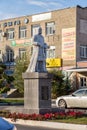 Monument governor Stepan Velyaminov. Usman. Russia