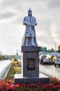 Monument governor Stepan Velyaminov. Usman. Russia