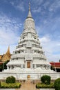 Monument at Grand Palace, Cambodia Royalty Free Stock Photo