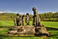 Monument Grandma with children