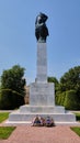 Monument of Gratitude to France in Kalemegdan park on Belgrade Fortress, Serbia