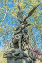 Monument for the Heroes of The Second of May (Heroes del dos de mayo). Located at General Fanjul Gardens Near Plaza de Espana, Mad