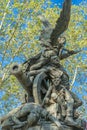 Monument for the Heroes of The Second of May (Heroes del dos de mayo). Located at General Fanjul Gardens Near Plaza de Espana, Mad