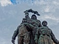 Monument of the Heroes Statue, Carol I National Defence University, Bucharest, Romania