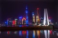 Monument Heroes TV Tower Pudong Bund Huangpu River Shanghai Chin