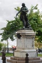 Memorial to General Jean-Charles Abbatucci created by Gabriel Vital-Dubray in the city of Ajaccio