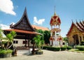 Monument of history and architecture of Thailand Buddhist temple Wat Chalong
