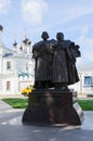 Monument holy pious Peter and Fevronia of Murom, Murom, Russia