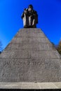 The monument of Jan Zizka from Trocnov