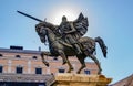 Monument in honor of Cid campeador in Burgos