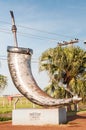 Monument in honor of the Terere, a typical and traditional drink of the city of Campo Grande Royalty Free Stock Photo