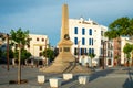 Monument honoring corsairs