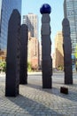 Raoul Wallenberg Monument, at United Nations Plaza, New York, NY, USA Royalty Free Stock Photo