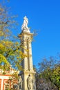 Monument of the Immaculate Conception in Seville, Spain. Royalty Free Stock Photo