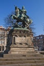 Monument of Jan III Sobieski in Gdansk Royalty Free Stock Photo