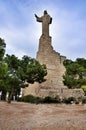 Monument Jesus in Tudela, Spain