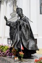 Monument of John Paul the Second Pope Karol Wojtyla