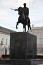 Monument of Jozef Poniatowski in Warsaw, Poland