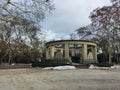 Monument In The Kerepesi Cemetery In Budapest