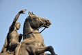 The monument of King Filip II in Bitola, Macedonia.