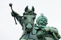 Monument of king Jan III Sobieski in Gdansk. Poland Royalty Free Stock Photo