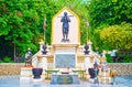 The monument of the King in the park, Bangkok, Thailand