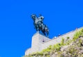 Monument of King Vakhtang I Gorgasali in Tbilisi, Georgia Royalty Free Stock Photo