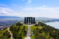 Monument known as Chronicle of Georgia or Stonehenge of Georgia, in Tbilisi, Georgia