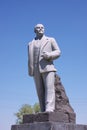 Monument Lenin on an area Royalty Free Stock Photo