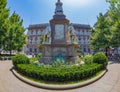 Monument of Leonardo da Vinci, Milan, Italy Royalty Free Stock Photo