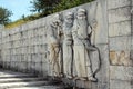 Monument of Liberty on Shipka pass in Bulgaria Royalty Free Stock Photo